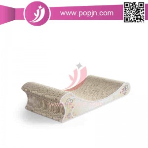 Wave Curved Catnip Cat Scratcher, Scratching post for cat